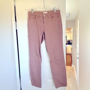 Dusty Pink Skinny Jeans